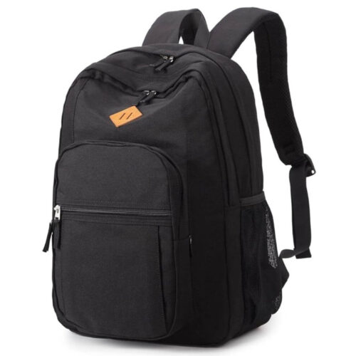 abshoo Classical Basic Travel Backpack - Water Resistant School Bookbag Image 1