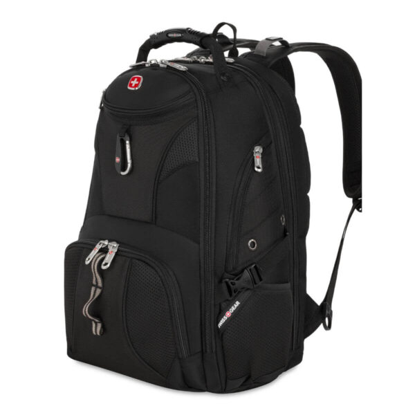 SwissGear 1900 ScanSmart TSA Laptop Backpack - Fits 17" Laptop - Blue/Black Image 1