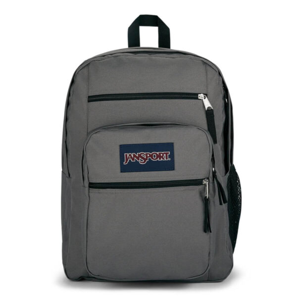 JanSport Graphite Grey Laptop Backpack - 15" Sleeve & Ergonomic Straps Image 1
