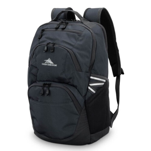 High Sierra Swoop SG Backpack - Mercury - Travel Bag with Laptop & Tablet Sleeve Image 1