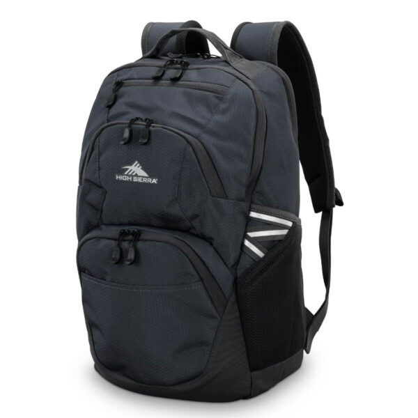 High Sierra Swoop SG Backpack - Mercury - Travel Bag with Laptop & Tablet Sleeve Image 1
