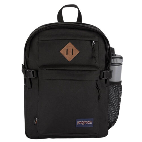 JanSport Main Campus FX Backpack - 15-Inch Laptop Bag with Leather Trim Image 1