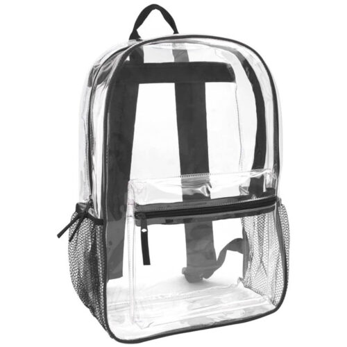 Trailmaker Heavy Duty Clear Backpack - Stadium Approved Bag with Padded Straps Image 1