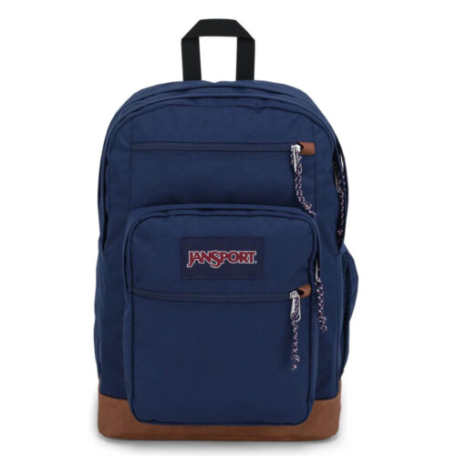 JanSport Cool Backpack - 15" Laptop Sleeve & Ergonomic Straps - Navy Image 1