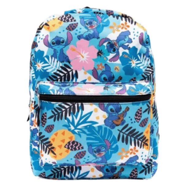 Disney Lilo & Stitch Tropical Days 16-Inch Kids Backpack – Vibrant School and Travel Bag for Boys and Girls Image 1