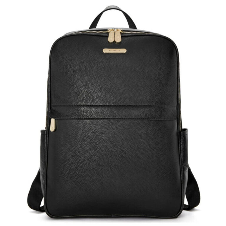15.6 Inch Laptop Travel Bag - Genuine Leather Backpack for Women for College and Casual Use Image 1