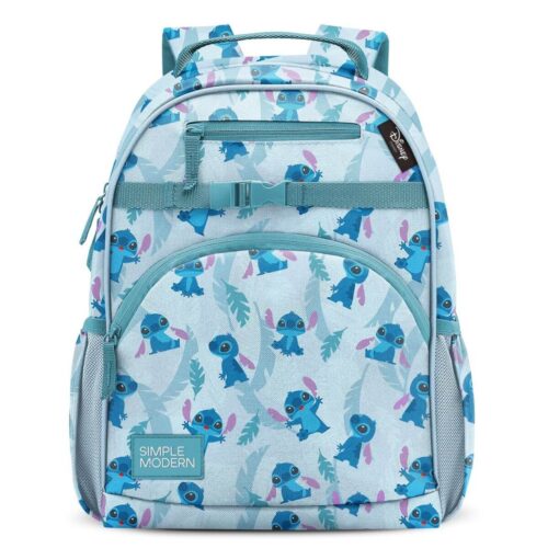 Simple Modern Disney Fletcher Toddler Backpack – Medium 15-Inch School Bag for Kids in Tropical Stitch Image 1
