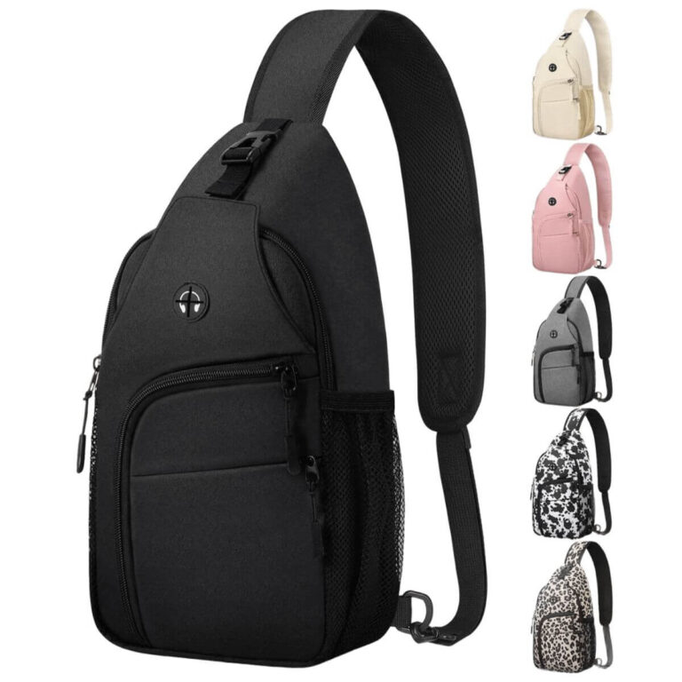Pritent Waterproof Sling Bag – Trendy Casual Crossbody Backpack with Convertible Strap for Hiking and Travel Image 1